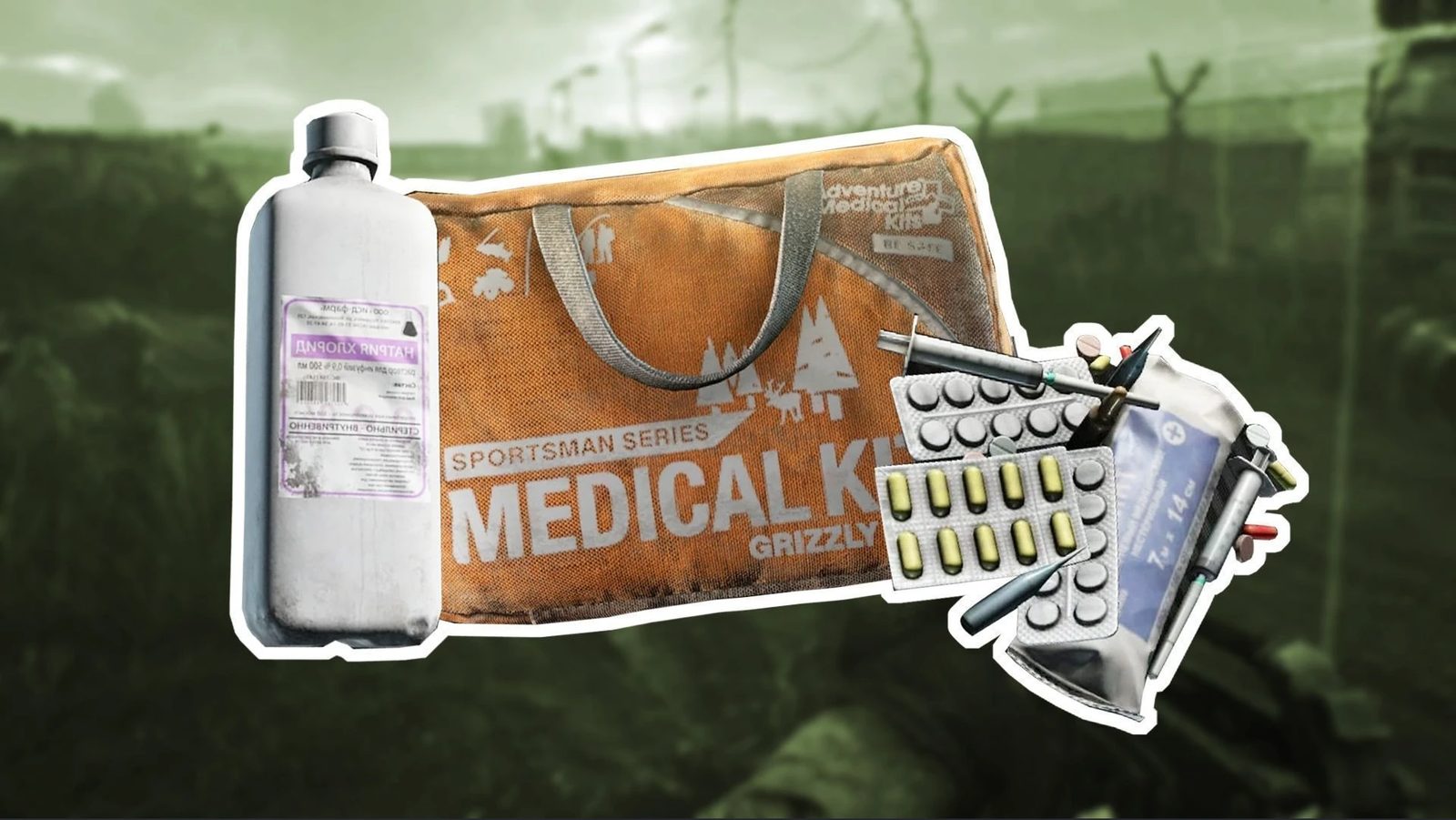 Medical kits on Dbloods — Grizzly, CMS and AMS meds