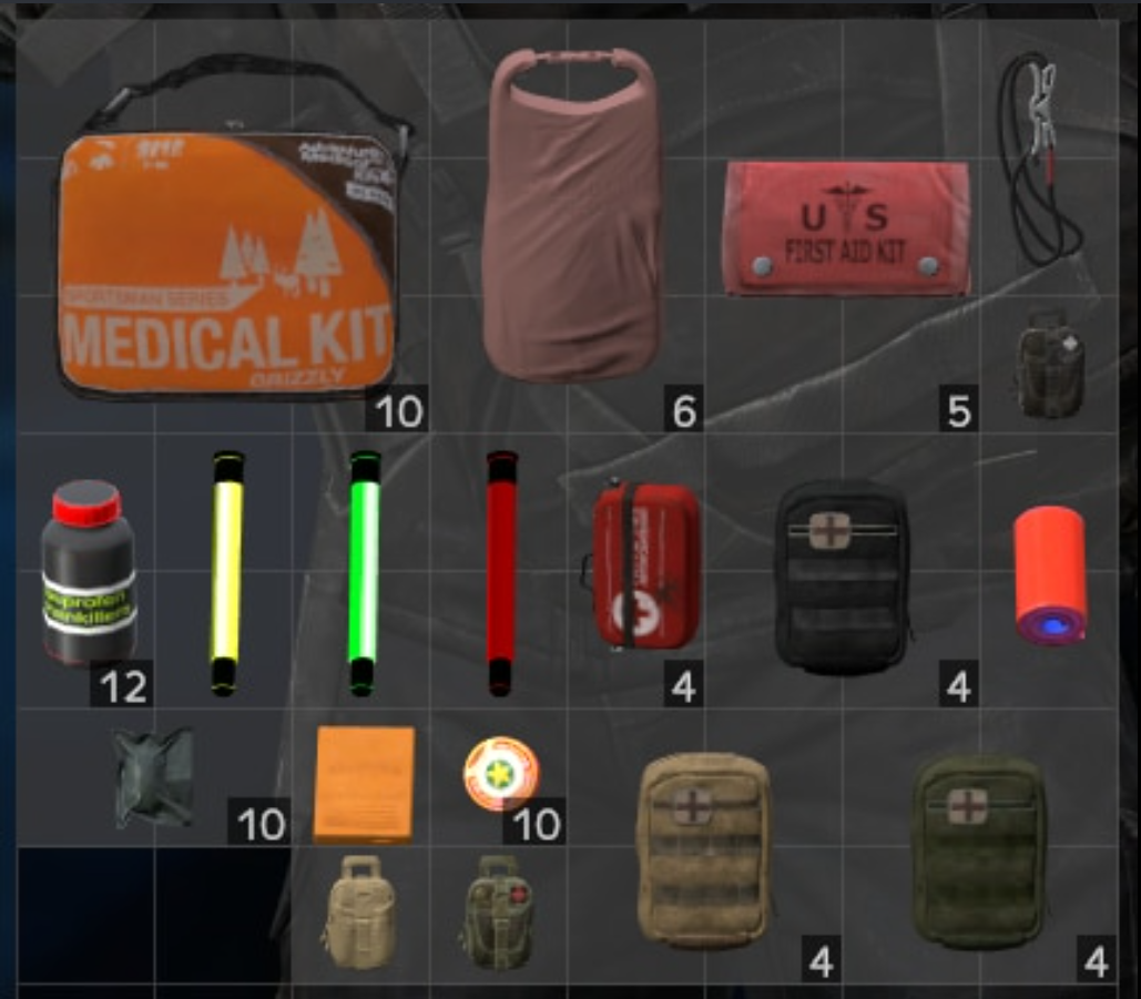 TOWK Medical kits on Chernarus PvP